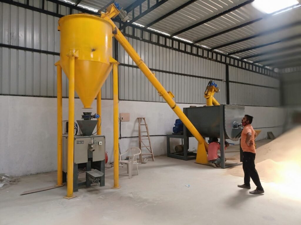 tile adhesive manufacture facility